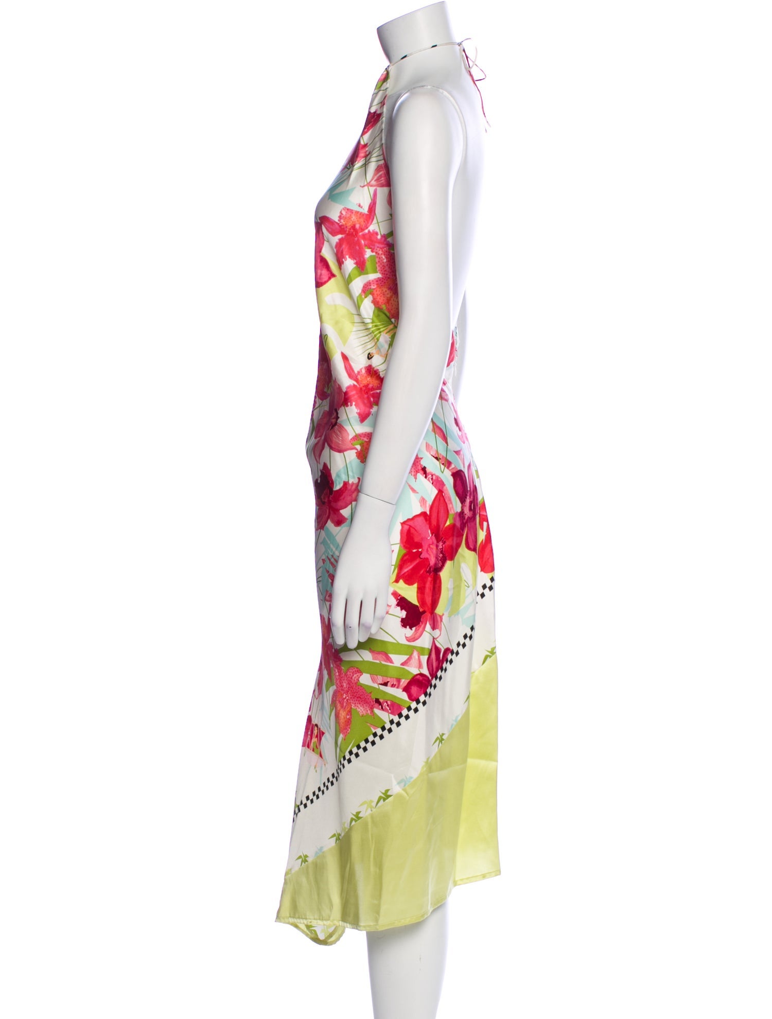 Nicole Miller Silk Long Dress