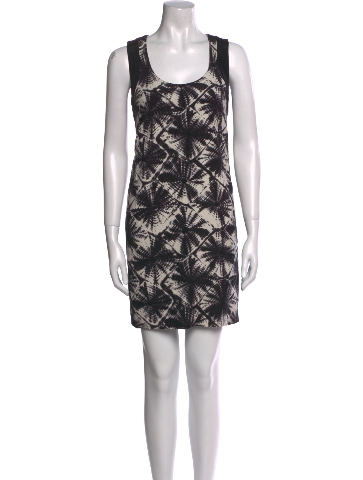 Nicole Miller Printed Mini Dress