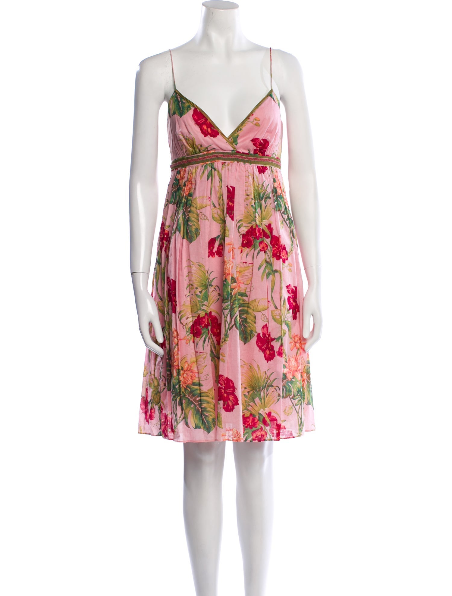 Nicole Miller Floral Print Mini Dress