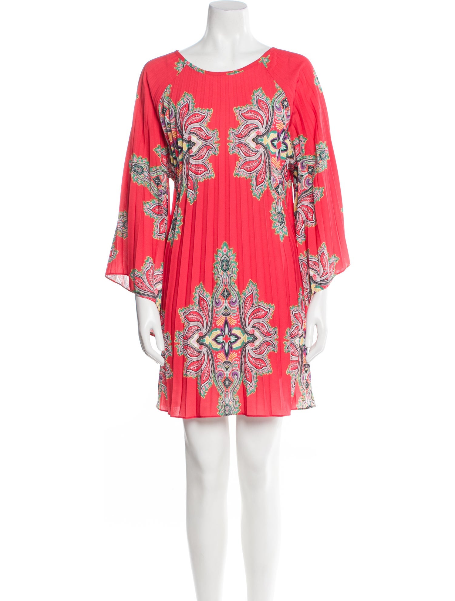 Nicole Miller Floral Print Mini Dress