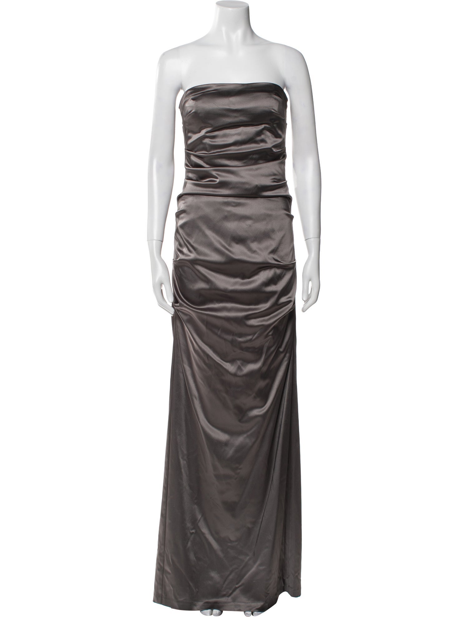 Nicole Miller Strapless Long Dress