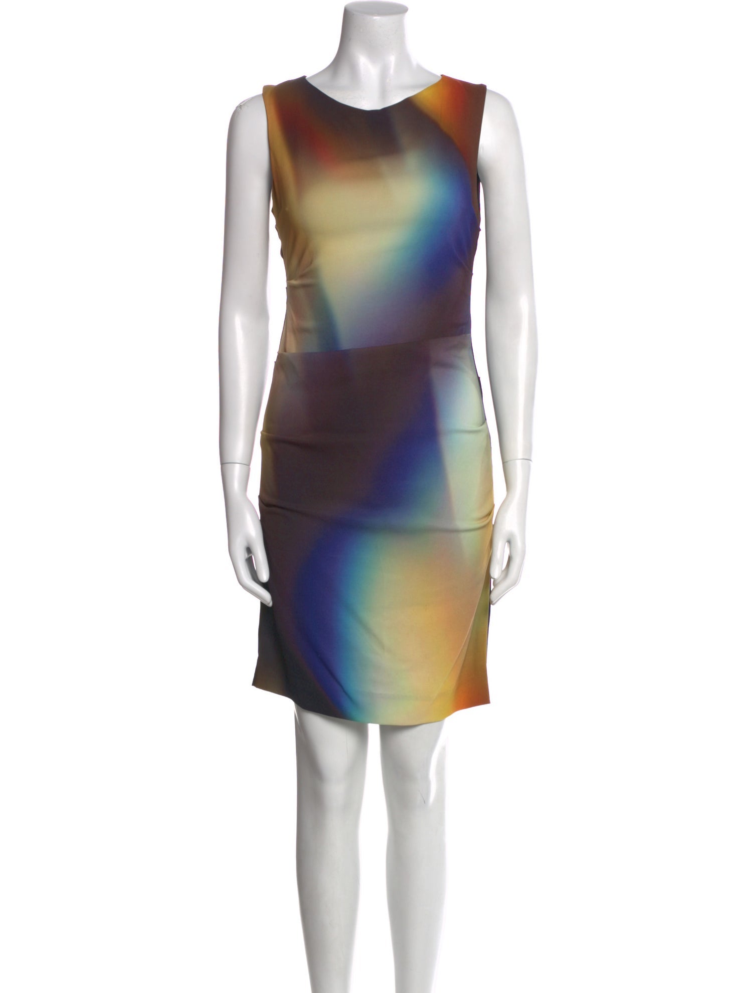 Nicole Miller Printed Mini Dress