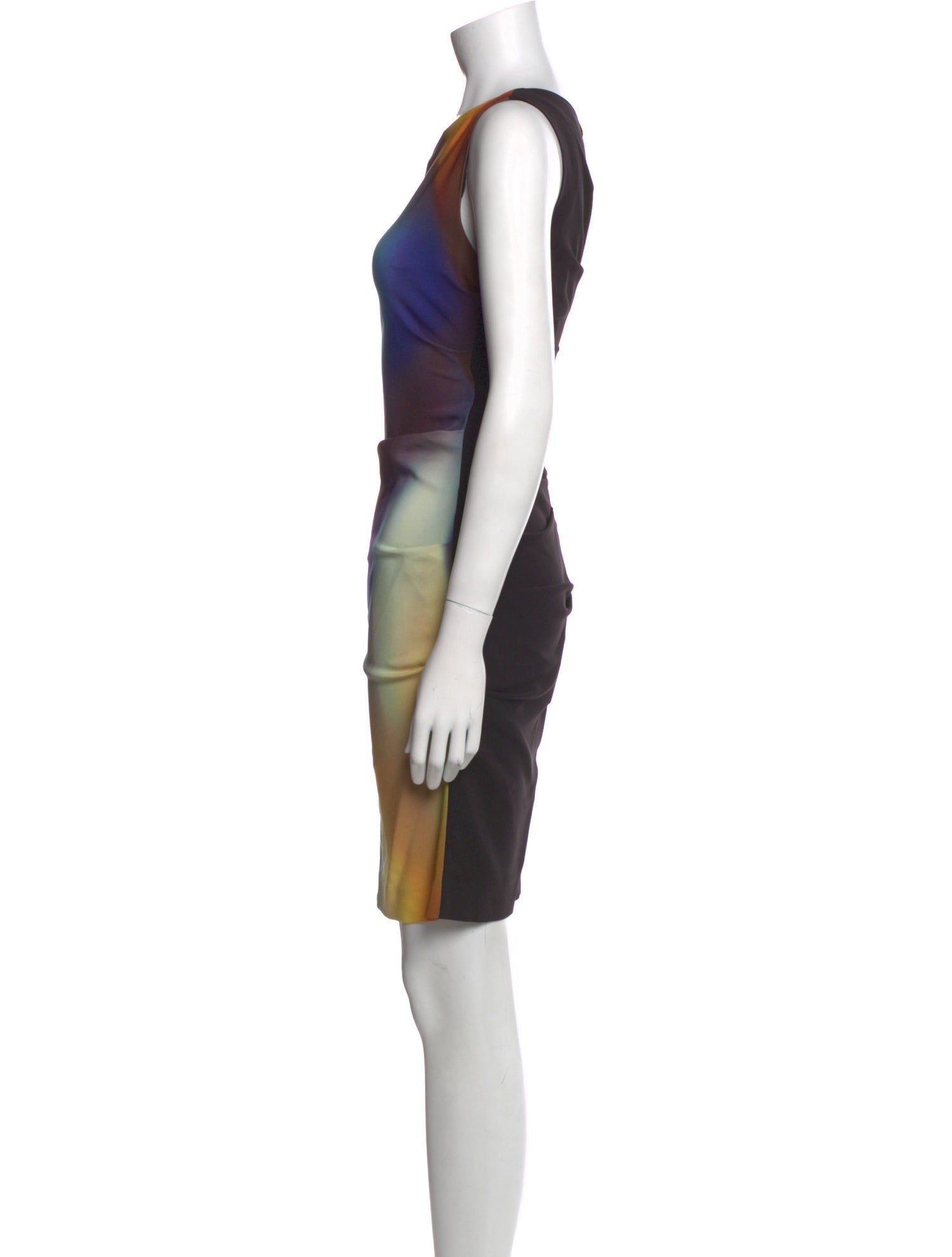 Nicole Miller Printed Mini Dress