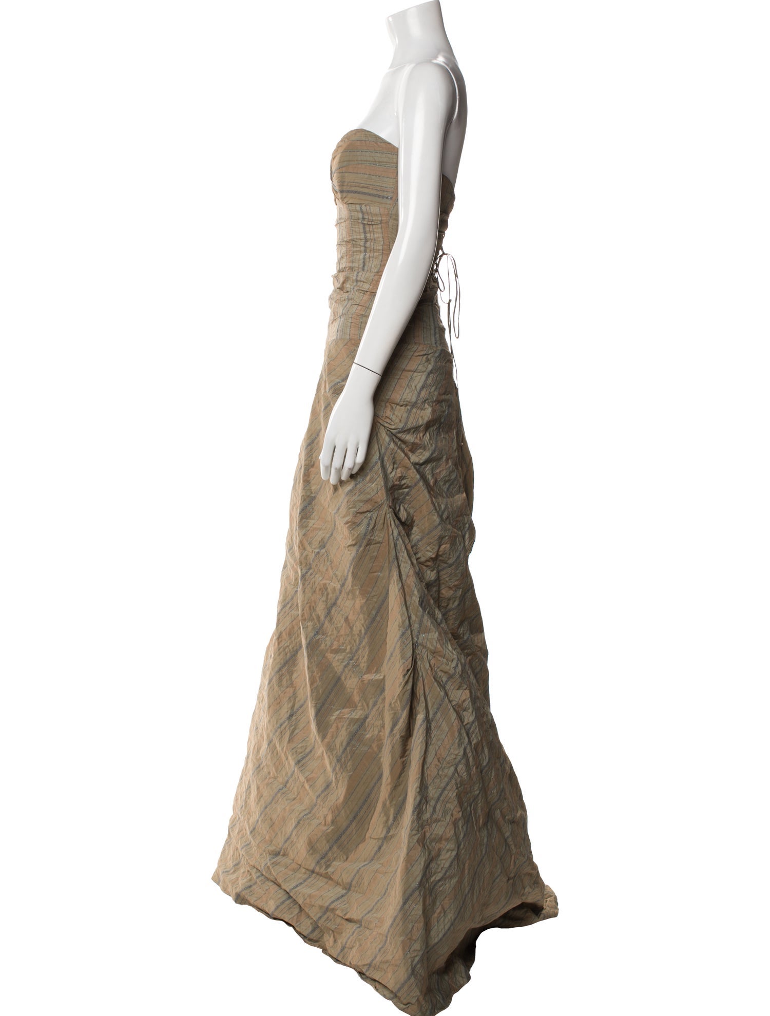 Nicole Miller Strapless Long Dress