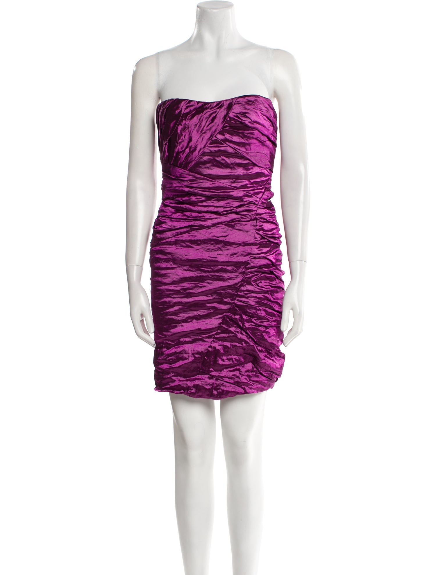 Nicole Miller Strapless Mini Dress w/ Tags