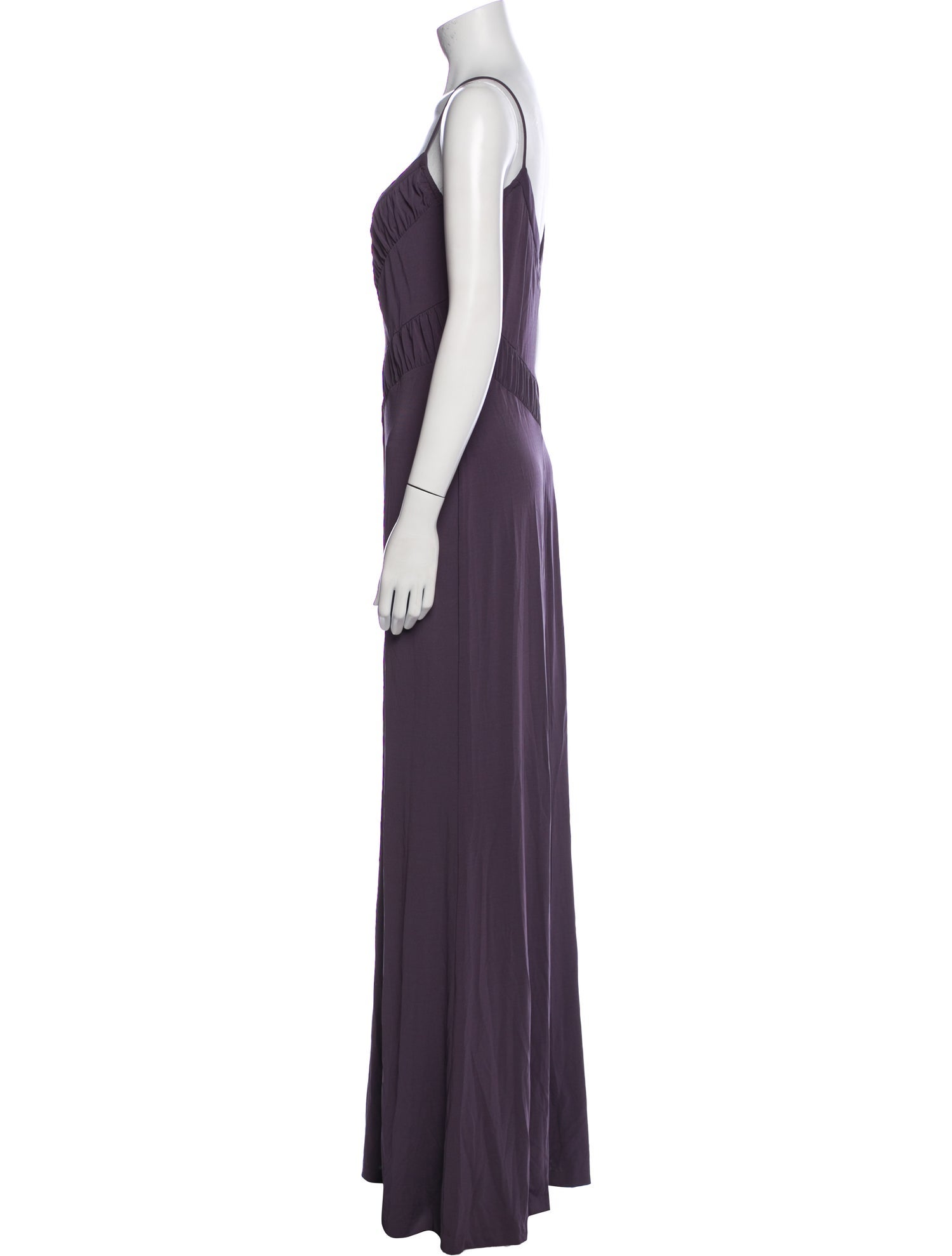 Nicole Miller V-Neck Long Dress