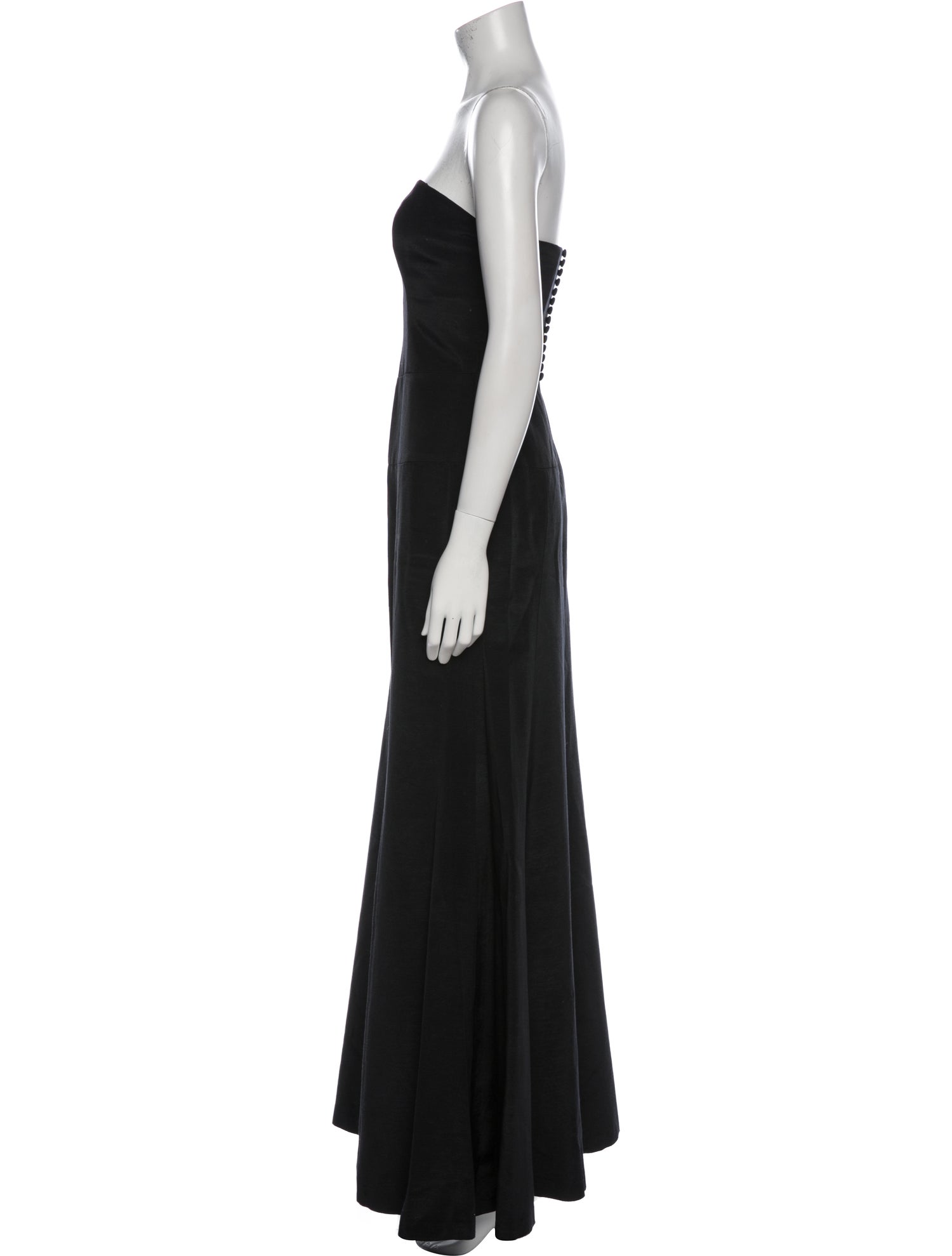 Nicole Miller Strapless Long Dress