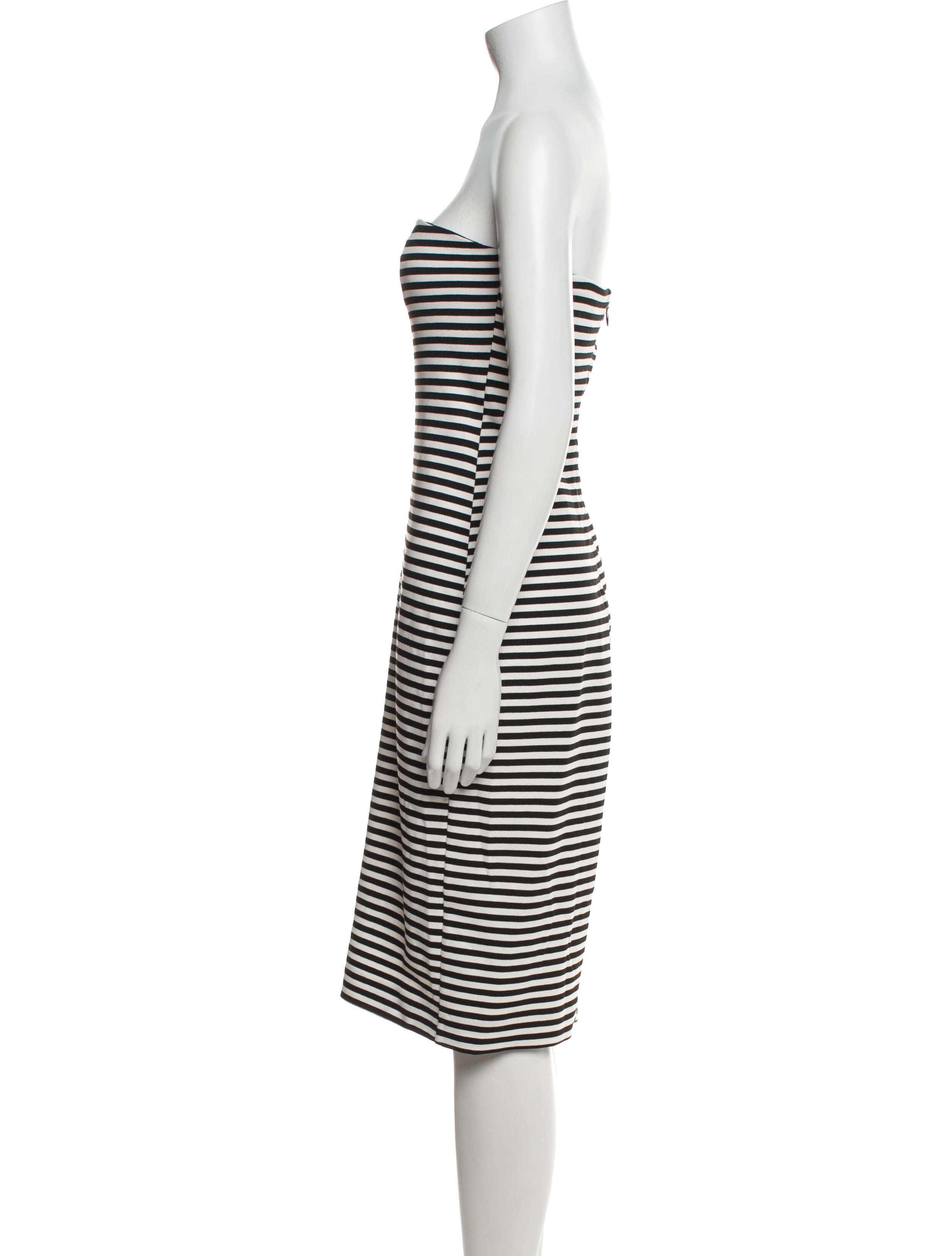 Nicole Miller Striped Mini Dress