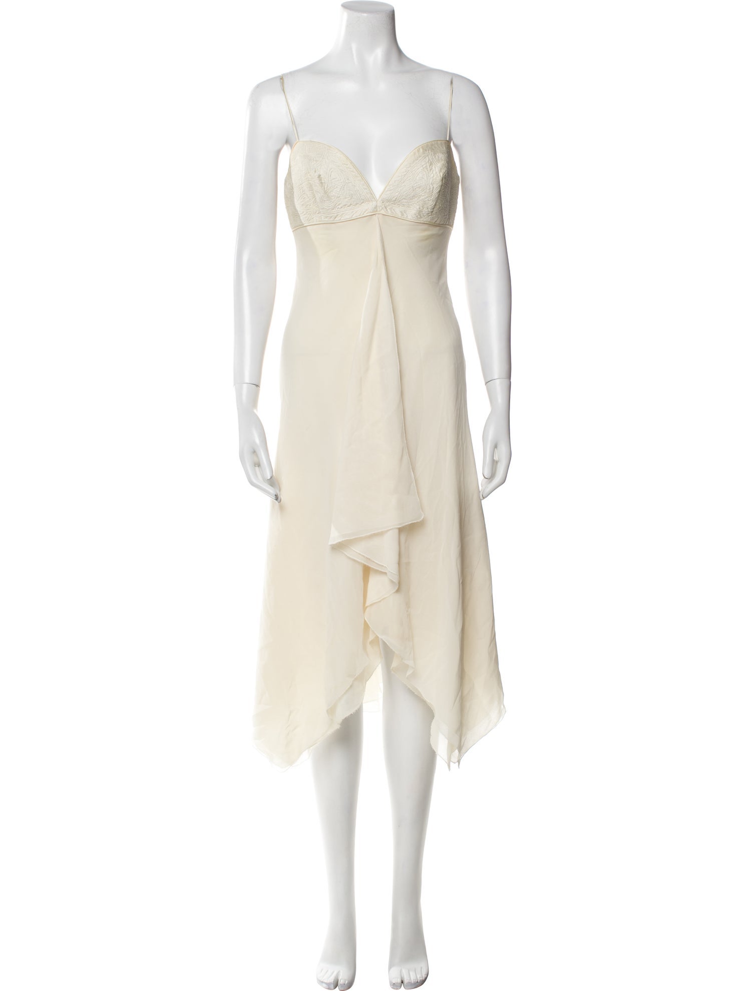 Nicole Miller Silk Midi Length Dress