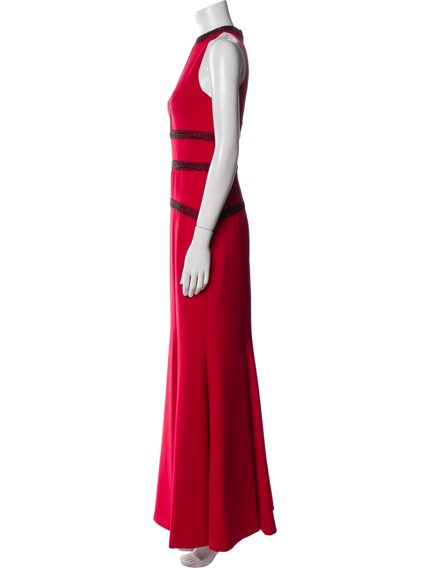 Nicole Miller Halterneck Long Dress