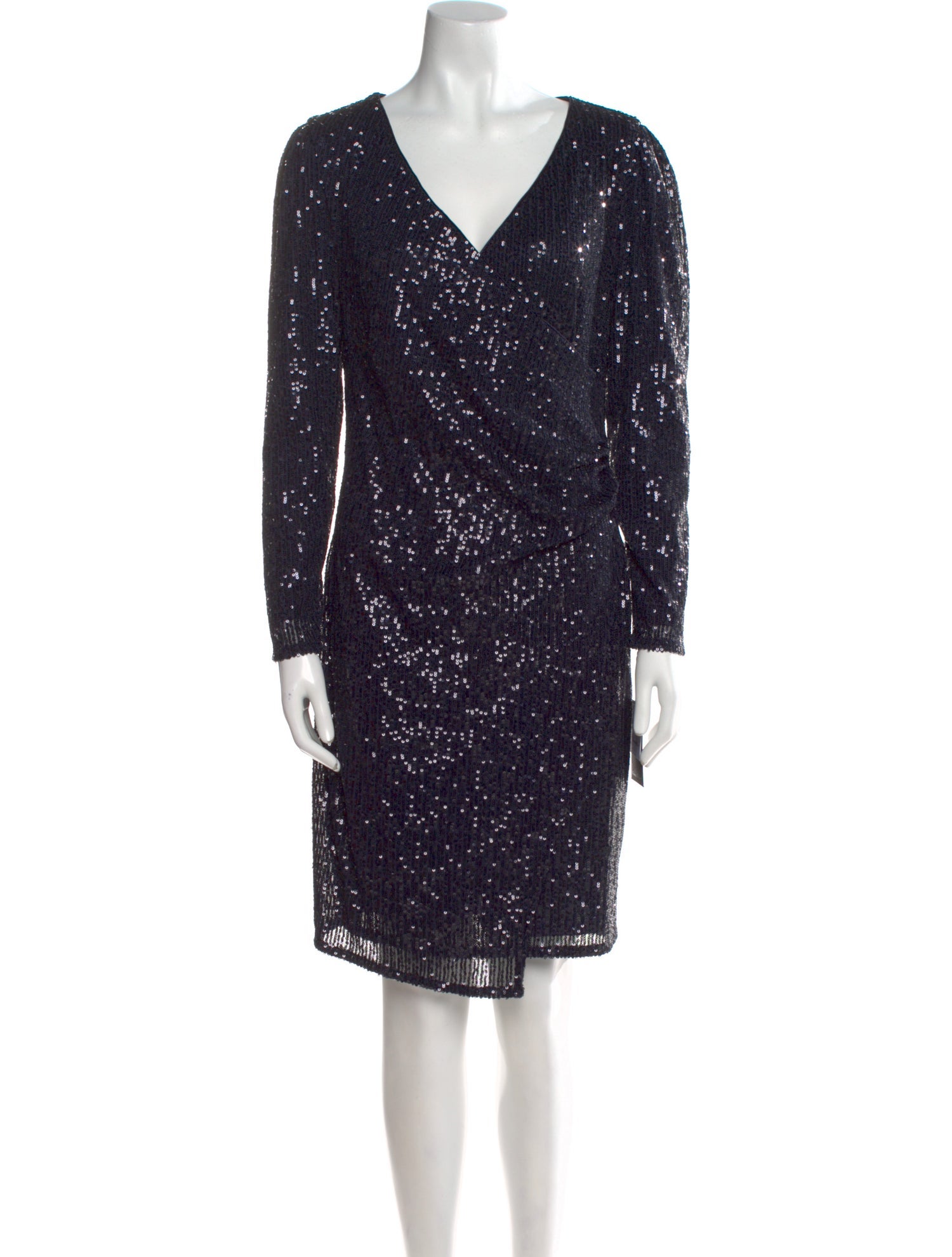 Nicole Miller V-Neck Mini Dress w/ Tags