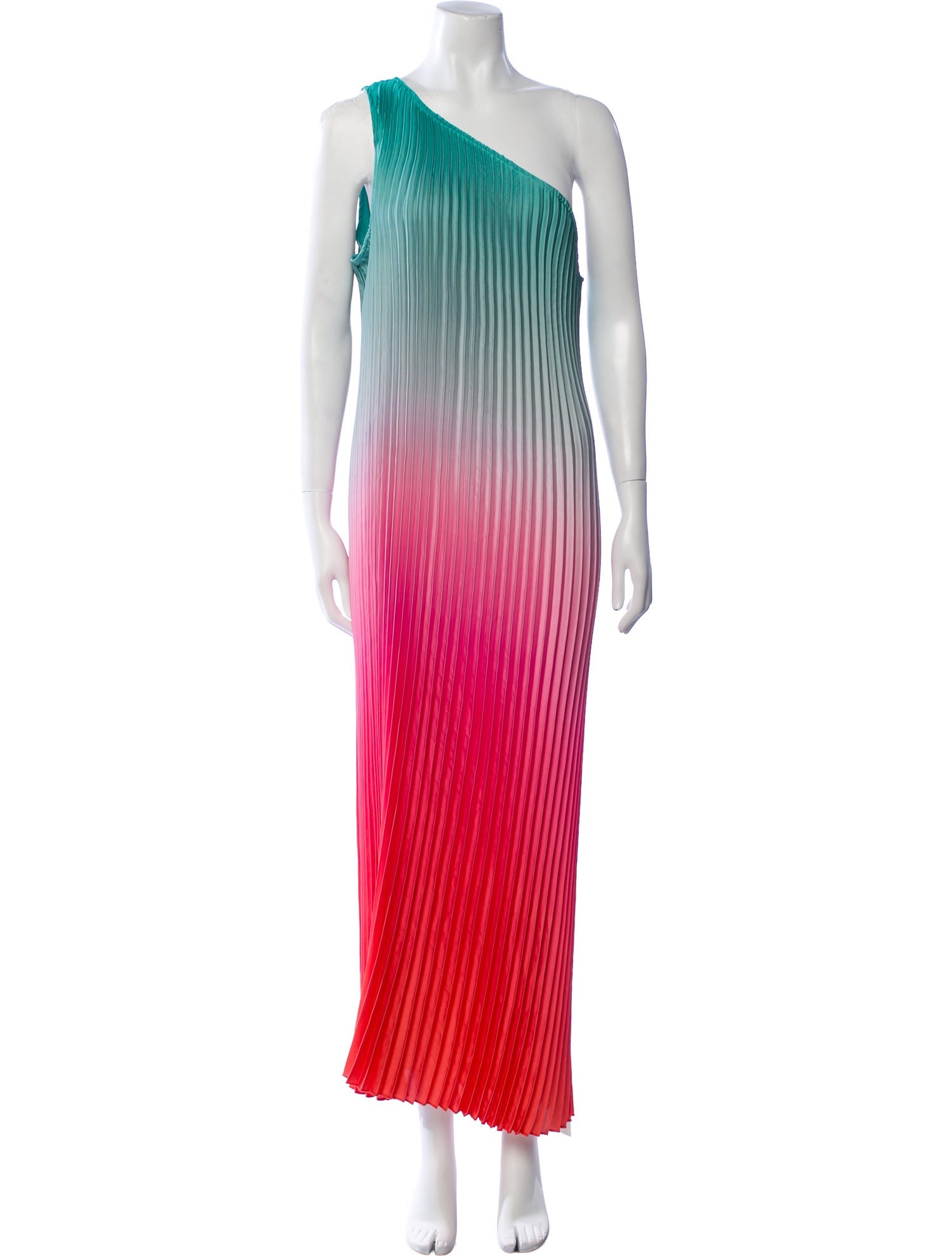 Nicole Miller One-Shoulder Long Dress w/ Tags