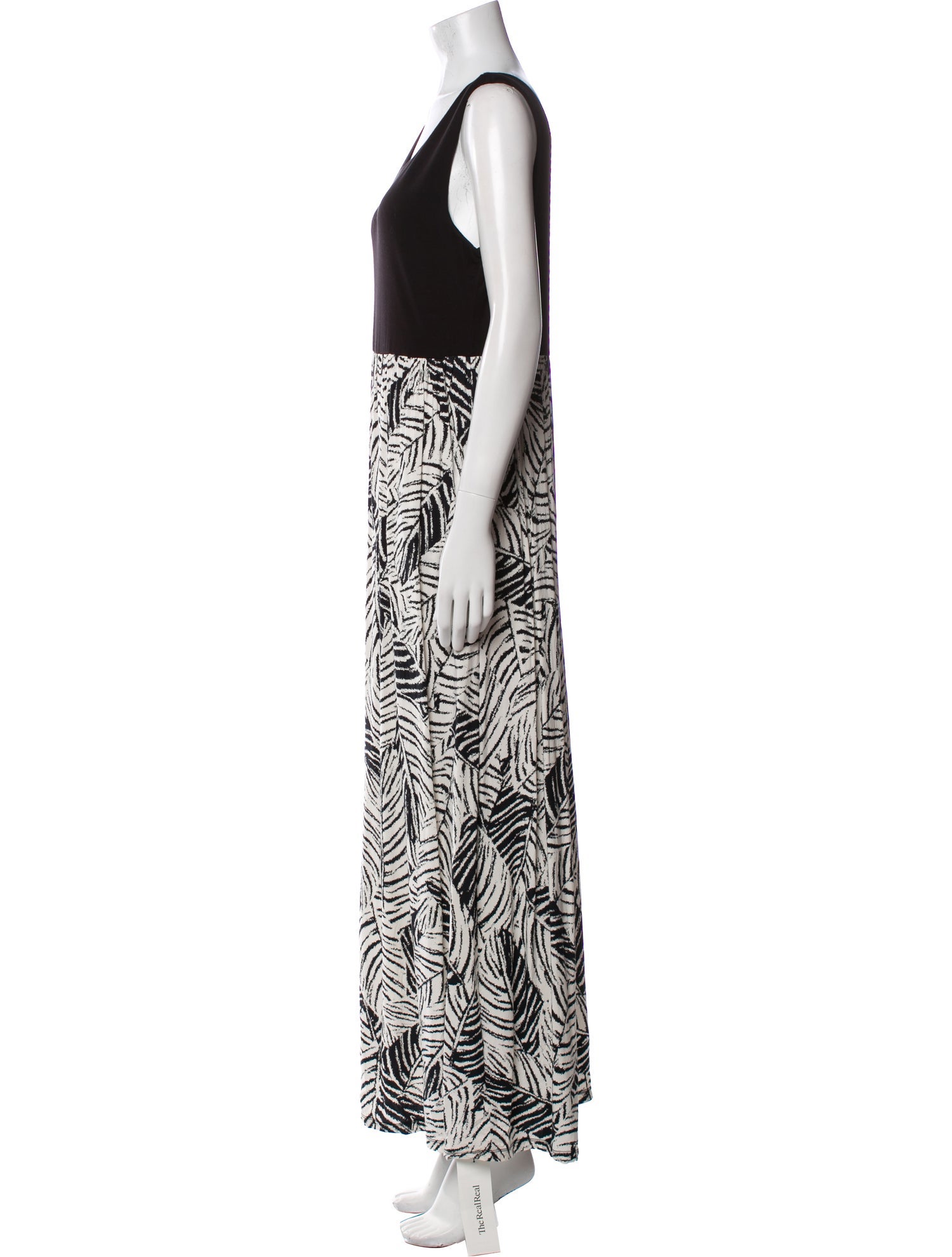 Nicole Miller Printed Long Dress