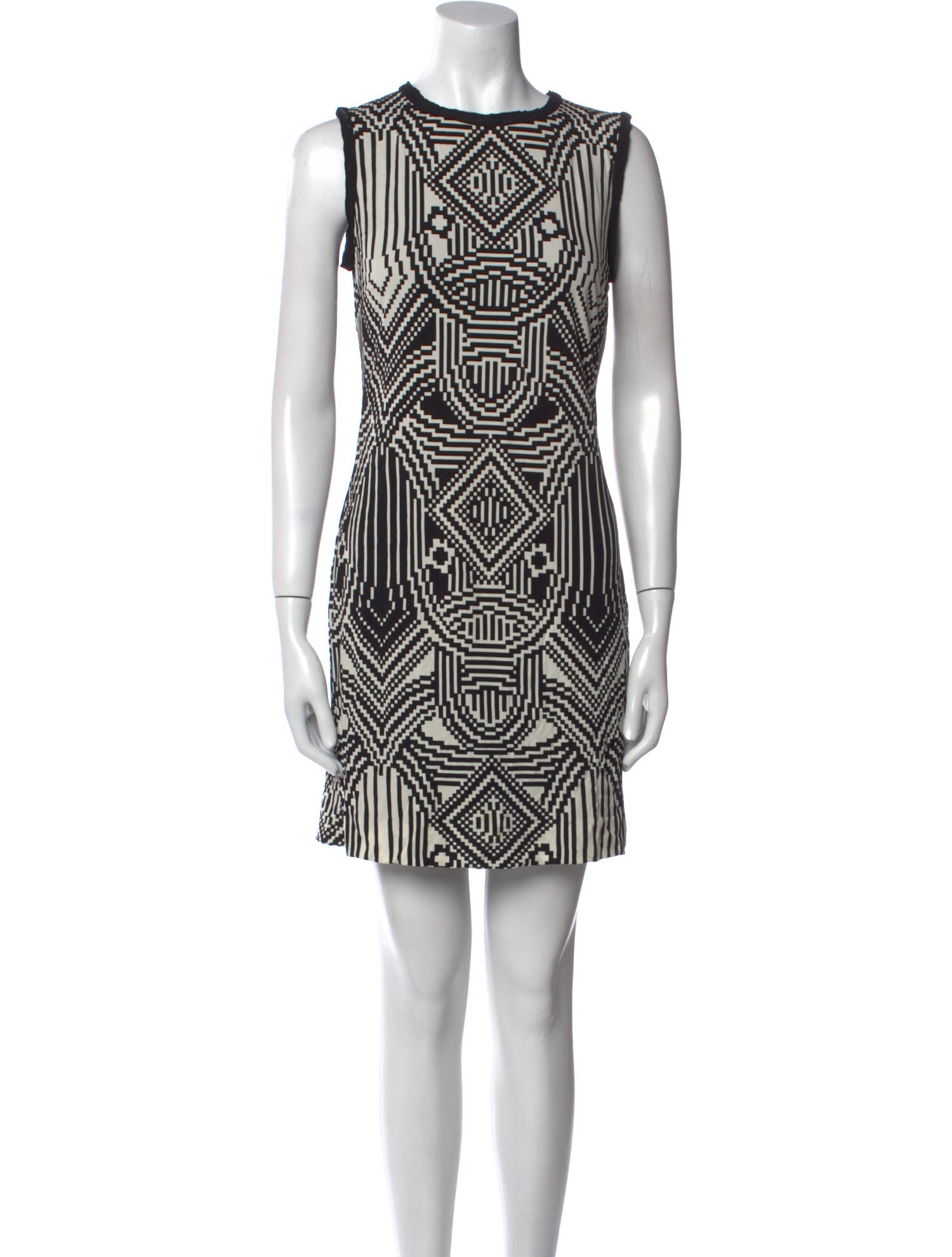 Nicole Miller Printed Mini Dress