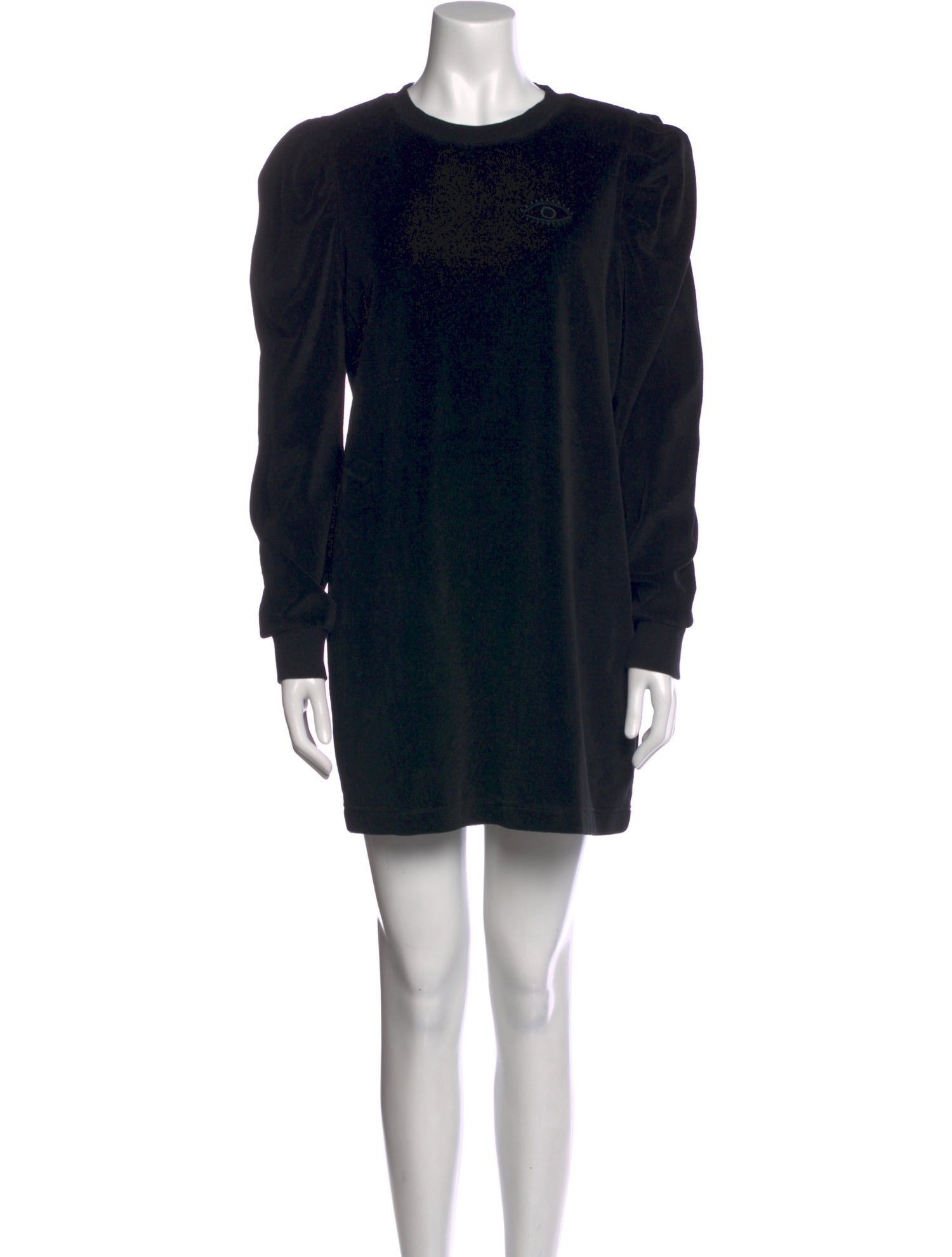 Nicole Miller Crew Neck Mini Dress