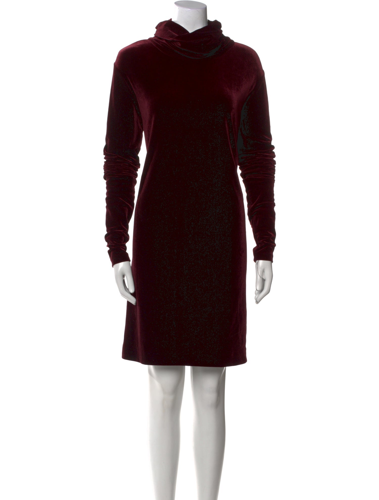 Nicole Miller Turtleneck Knee-Length Dress