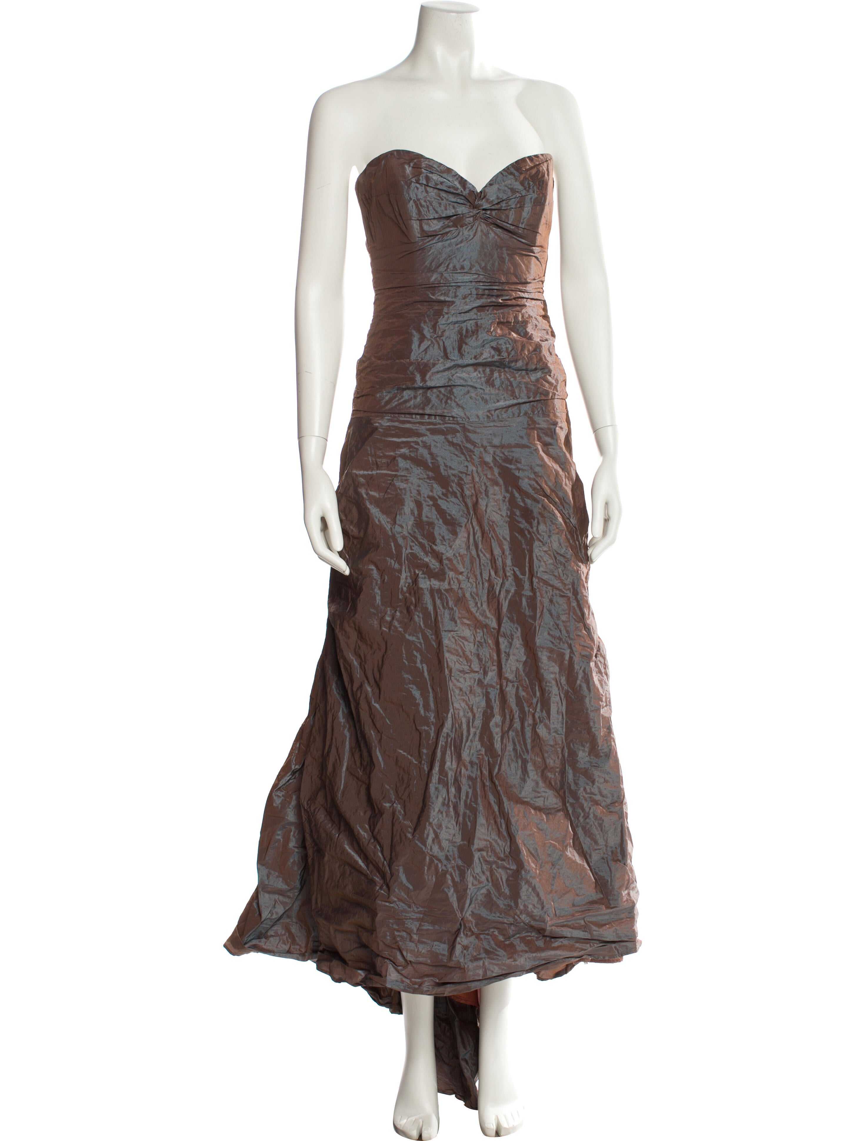 Nicole Miller Strapless Long Dress