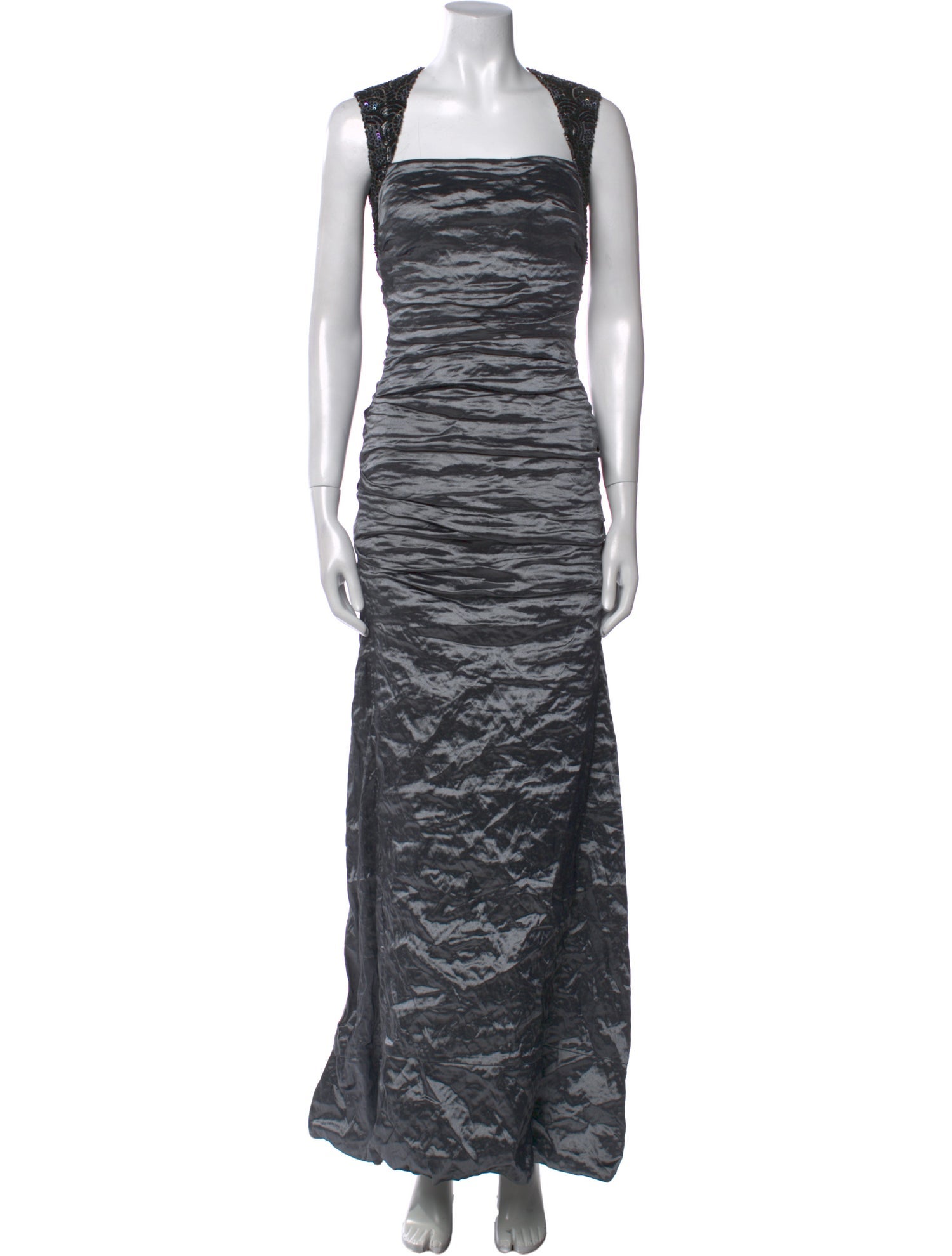 Nicole Miller Printed Long Dress