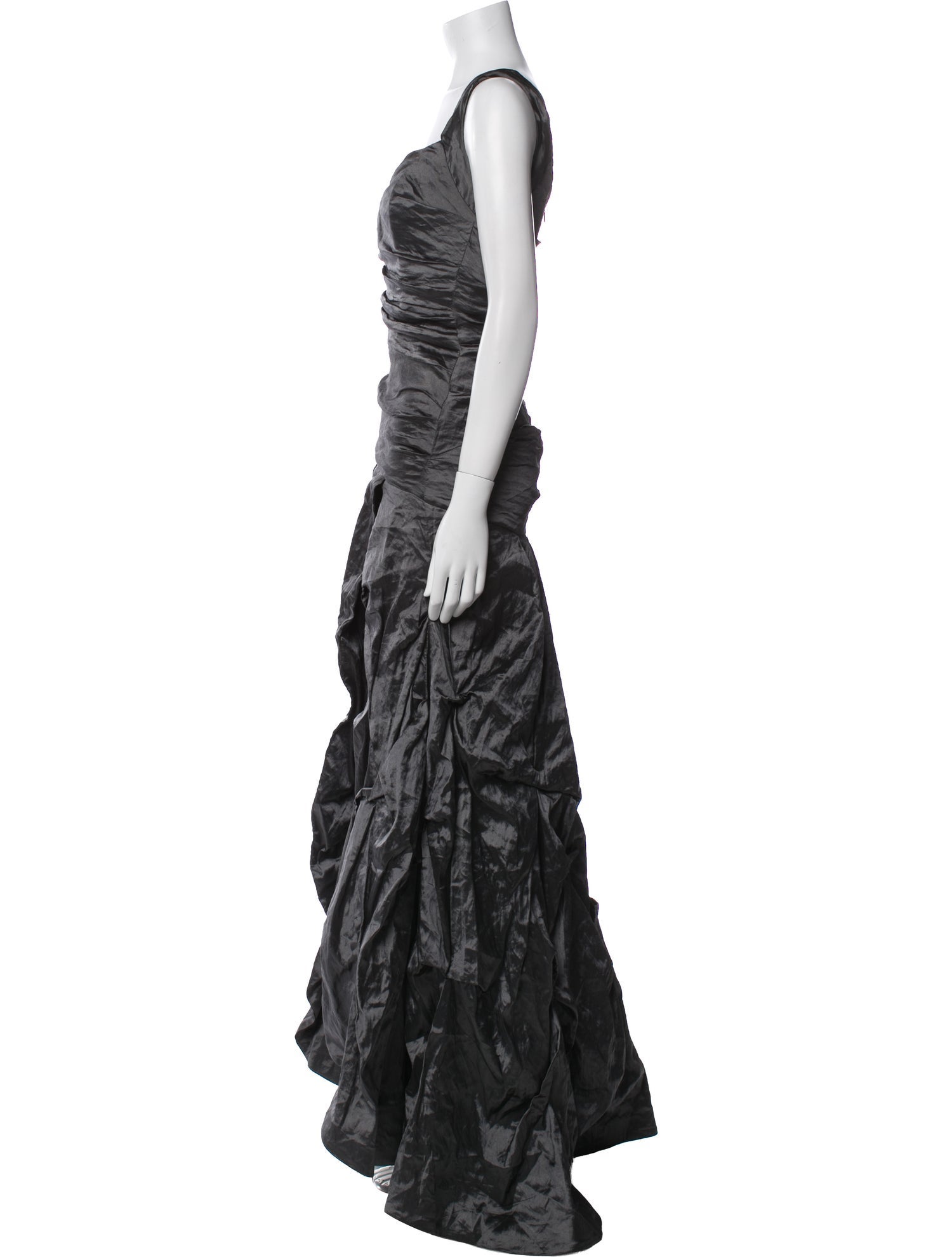 Nicole Miller Square Neckline Mini Dress