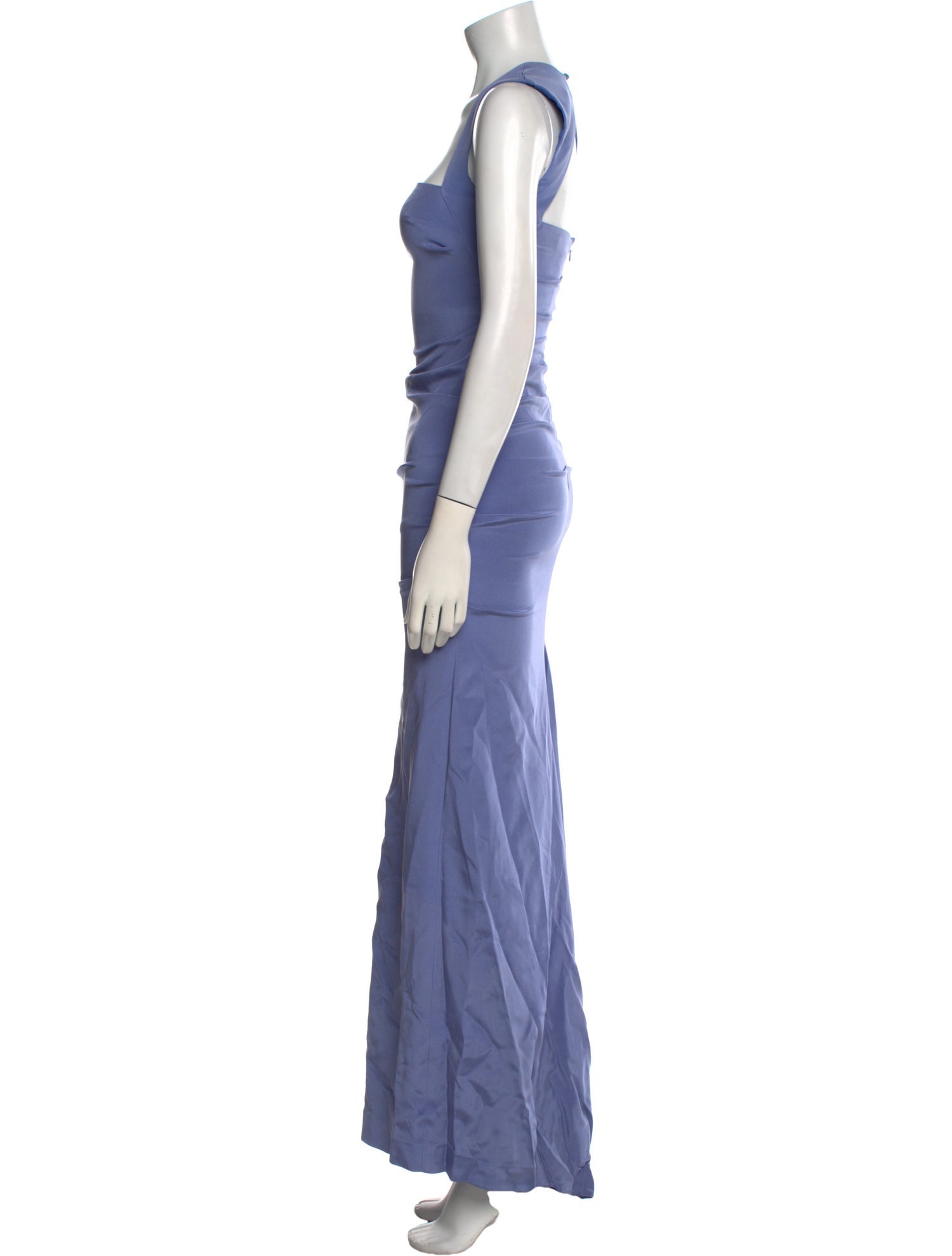 Nicole Miller Silk Long Dress