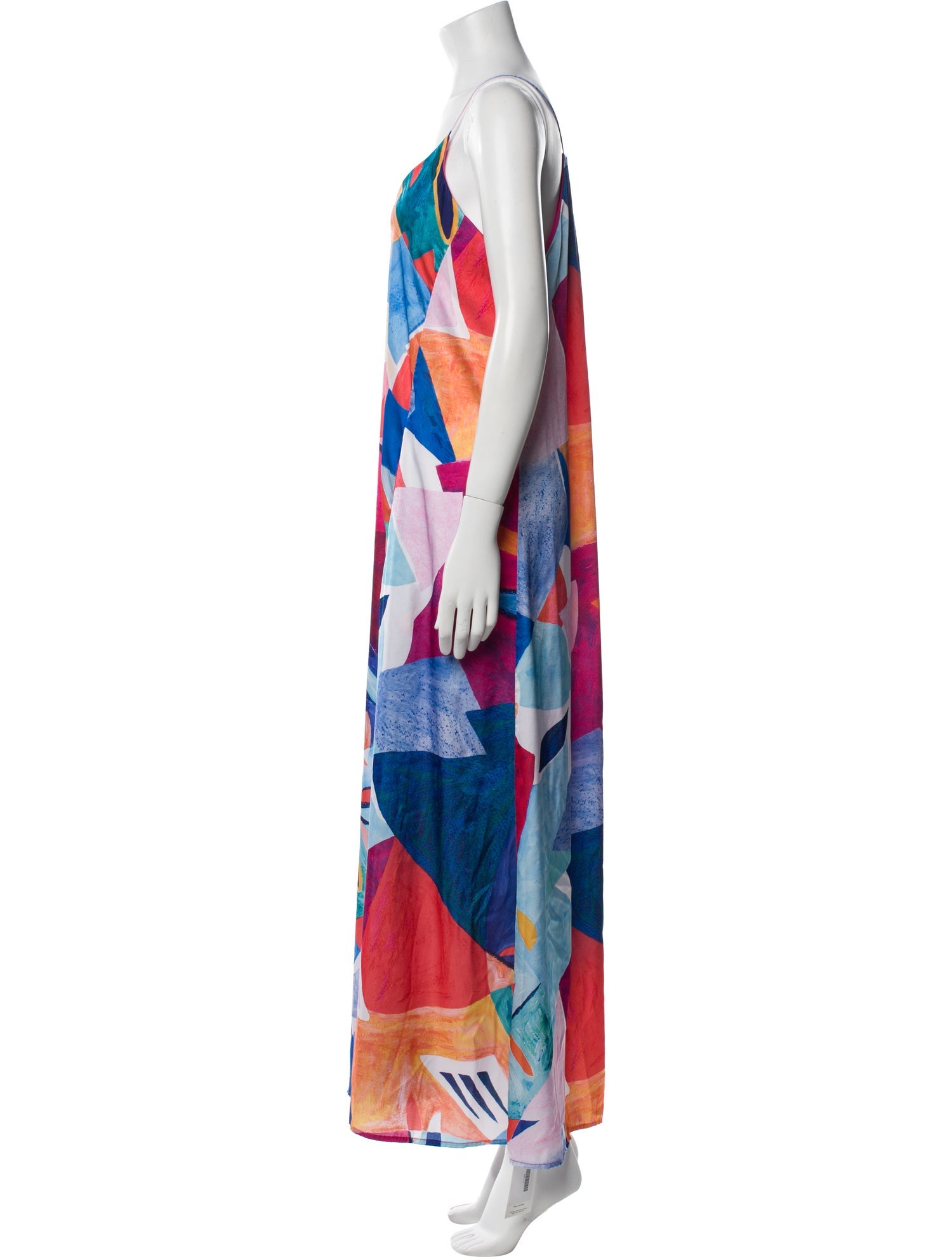 Nicole Miller Printed Long Dress