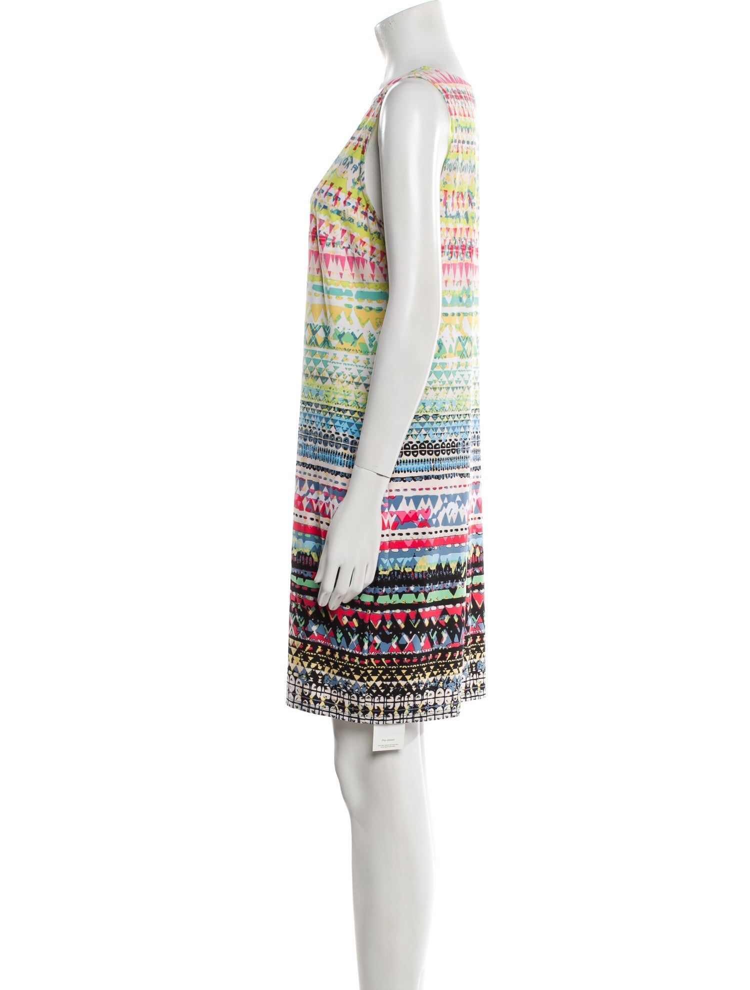 Nicole Miller Printed Mini Dress