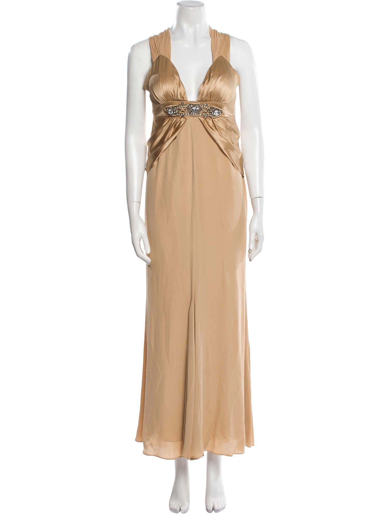 Nicole Miller Silk Long Dress