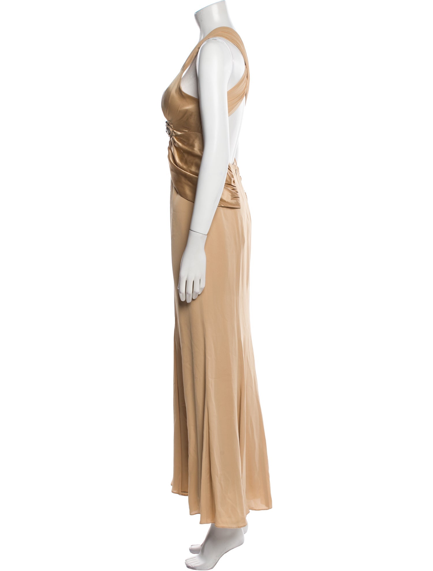 Nicole Miller Silk Long Dress
