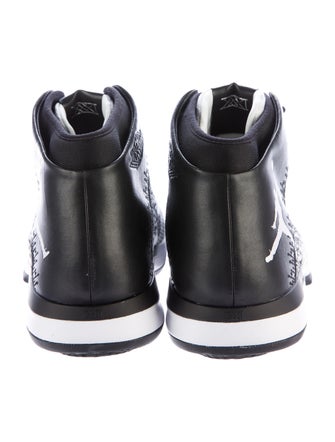 DoNotUse1223 Nike Air Jordan Canvas High-Top Sneakers