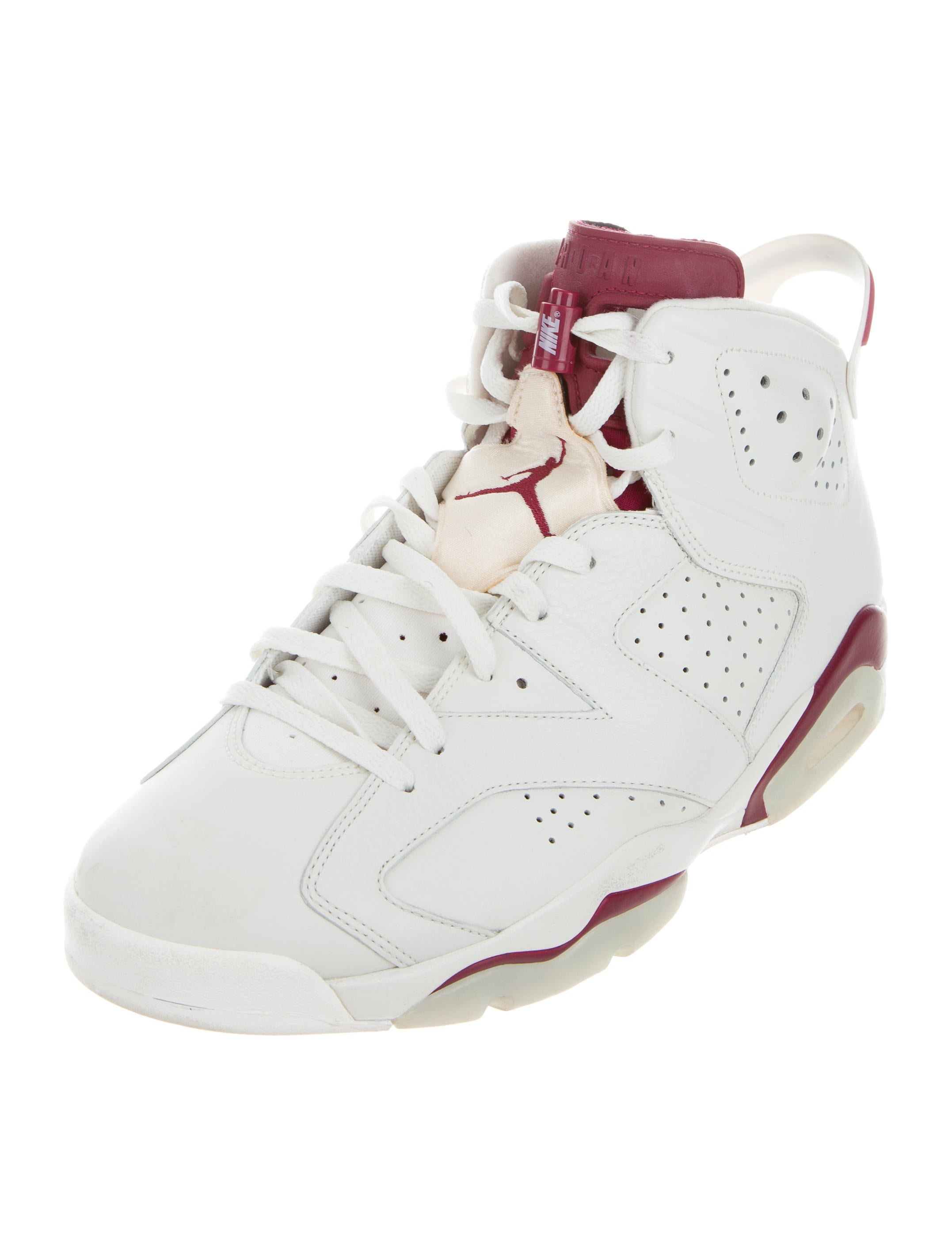 Nike Air Jordan 6 Retro Leather Sneakers - Shoes - WNIAJ20167 | The RealReal