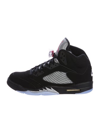 DoNotUse1223 Nike Air Jordan 5 Retro Metallic Sneakers