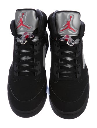 DoNotUse1223 Nike Air Jordan 5 Retro Metallic Sneakers