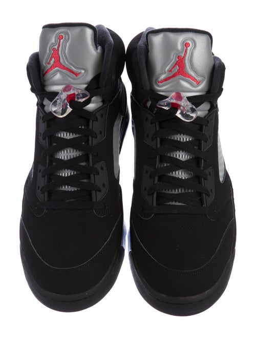 DoNotUse1223 Nike Air Jordan 5 Retro Metallic Sneakers