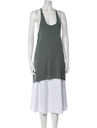 Studio Nicholson Scoop Neck Sleeveless Tunic