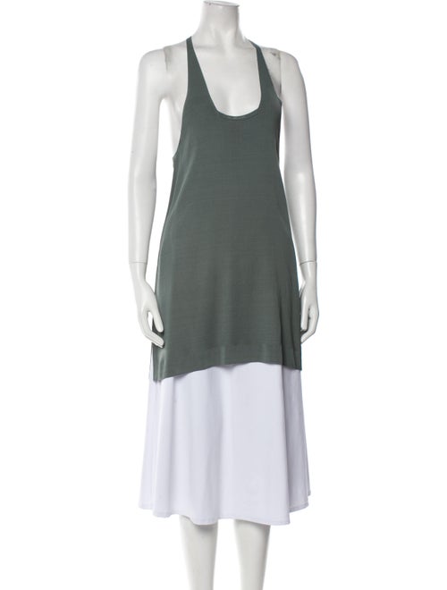 Studio Nicholson Scoop Neck Sleeveless Tunic