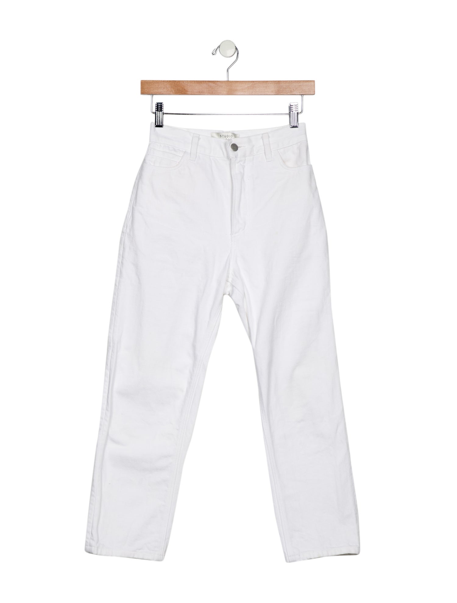 Studio Nicholson High-Rise Straight Leg Jeans