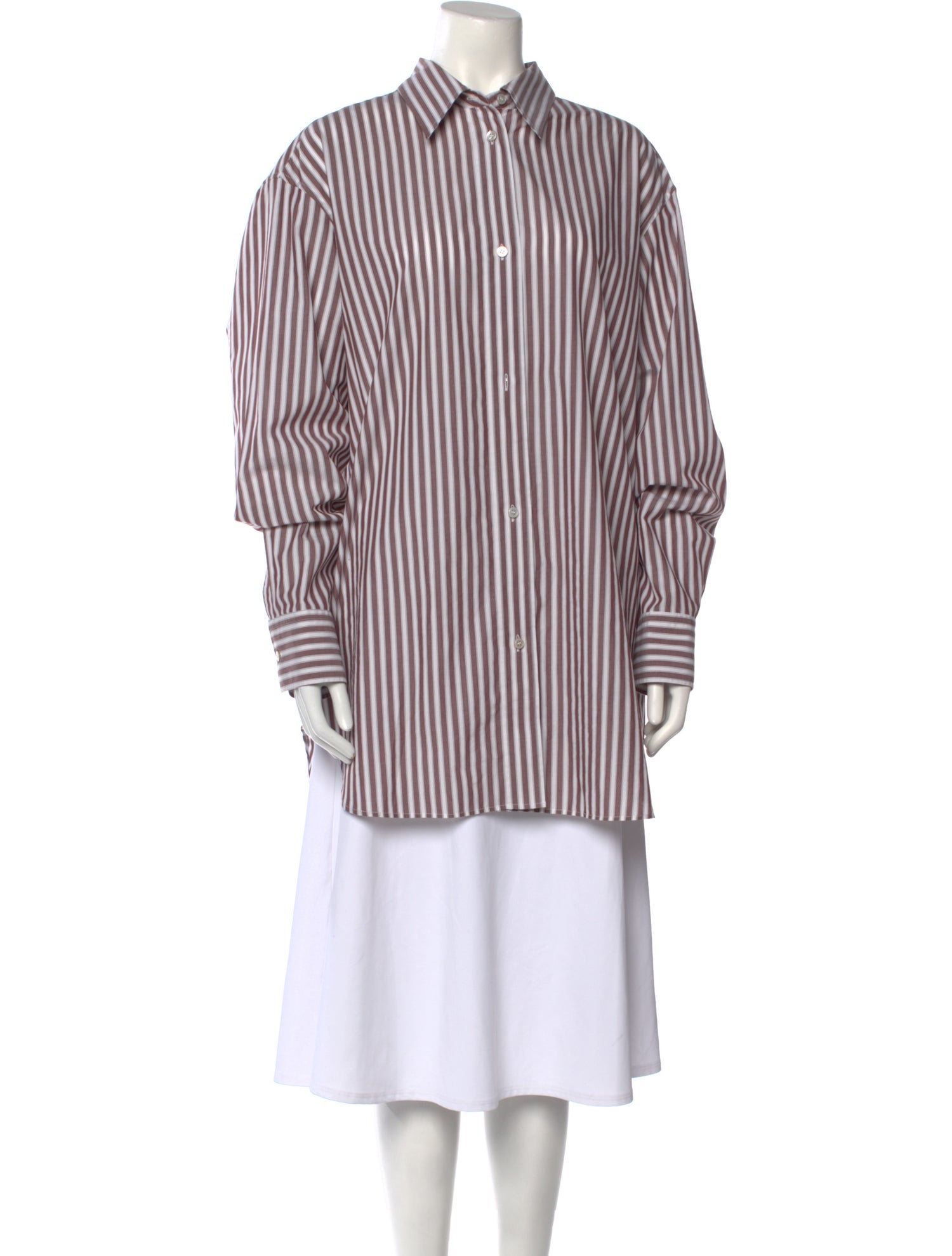 Studio Nicholson Striped Long Sleeve Tunic