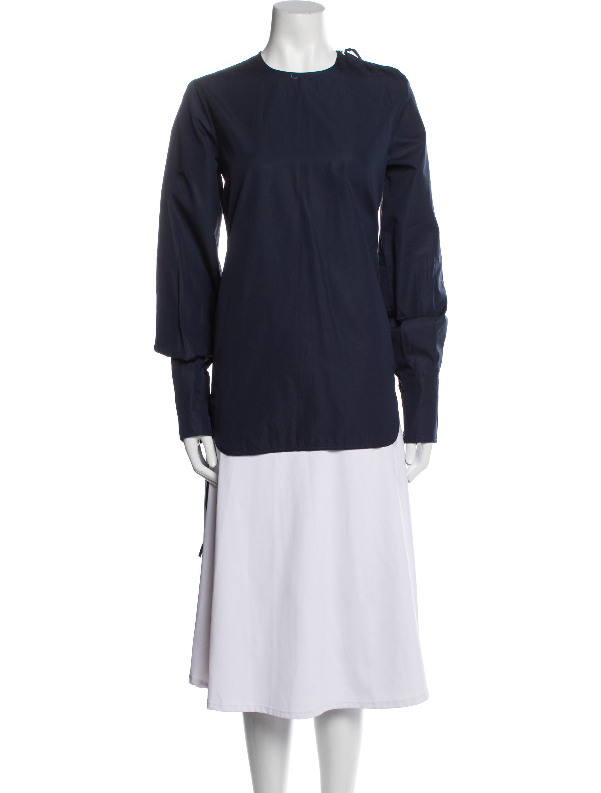 Studio Nicholson Crew Neck Long Sleeve Tunic