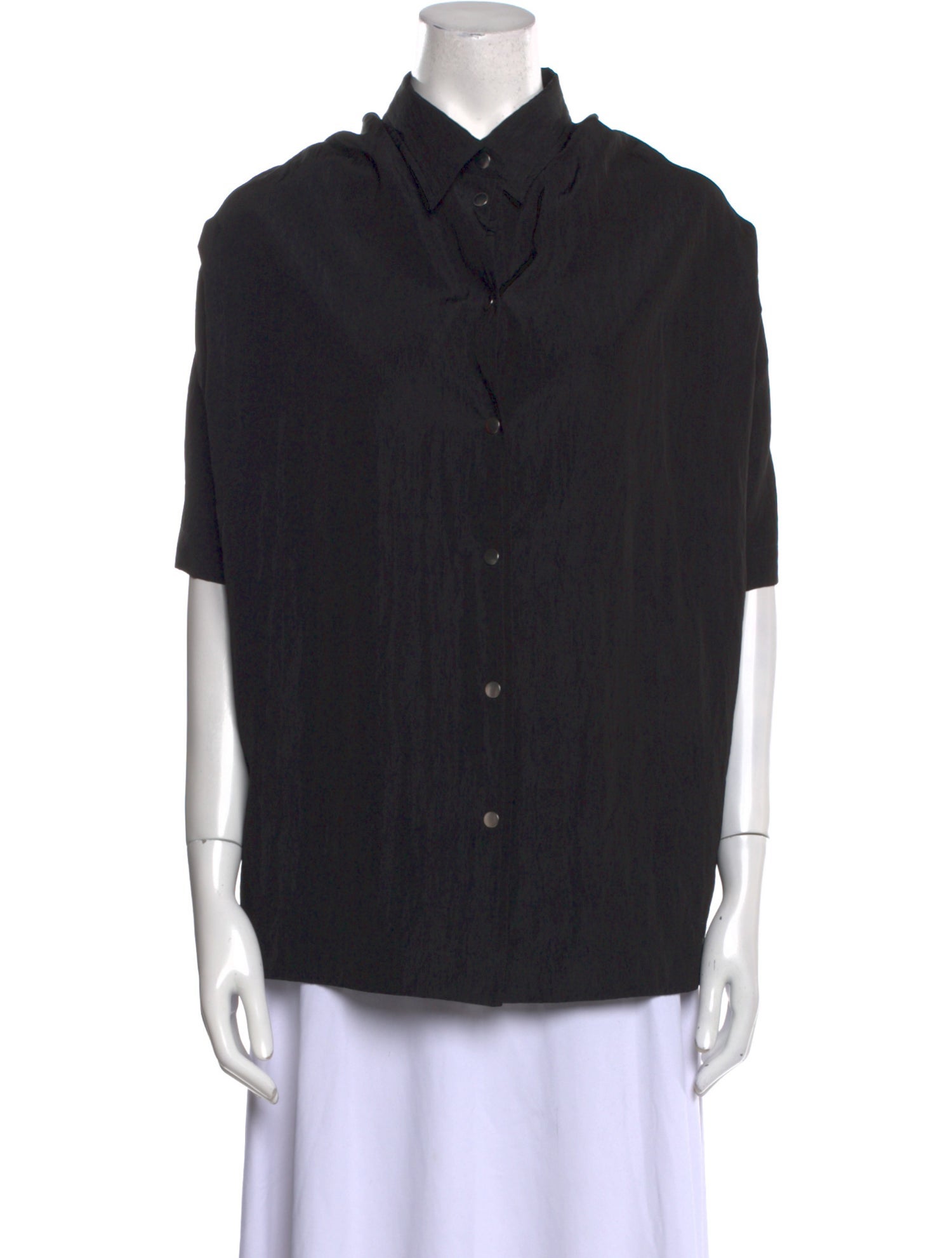 Studio Nicholson Short Sleeve Button-Up Top