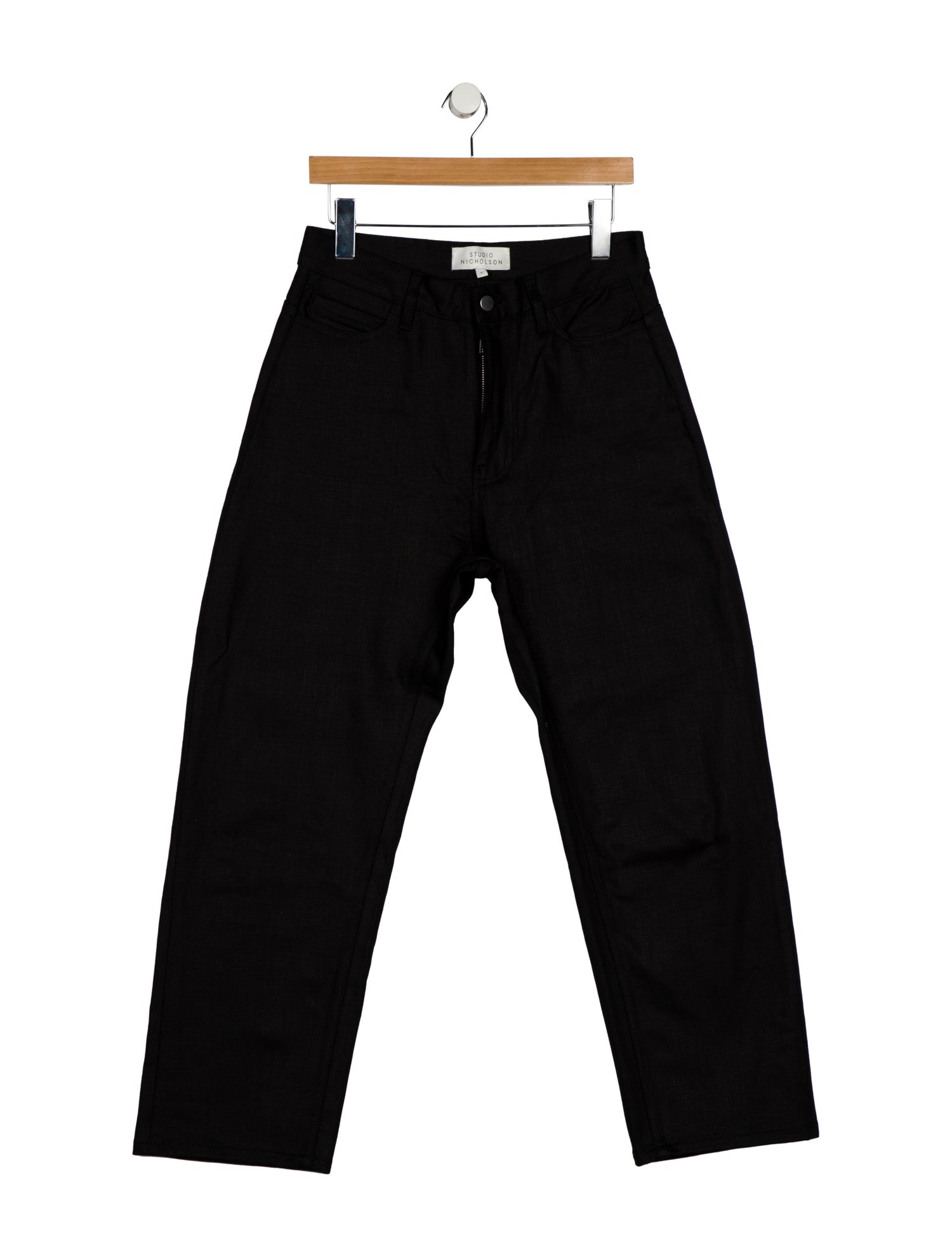 Studio Nicholson High-Rise Wide Leg Jeans