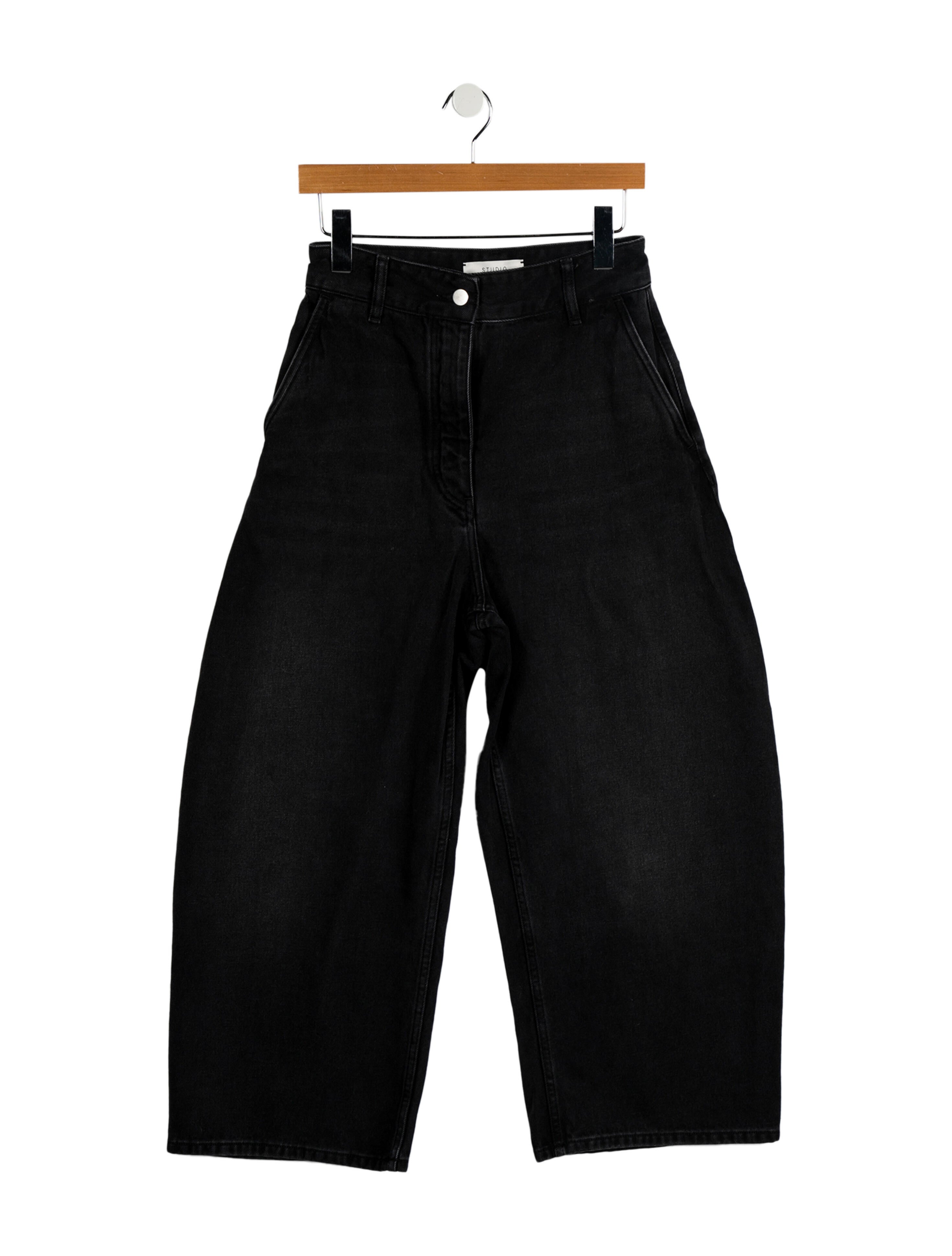 Studio Nicholson High-Rise Wide Leg Jeans