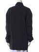Studio Nicholson Wool Long Sleeve Button-Up Top