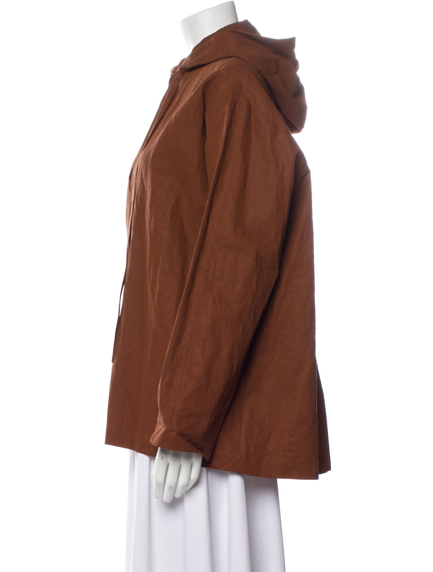 Studio Nicholson Linen Mock Neck Sweatshirt