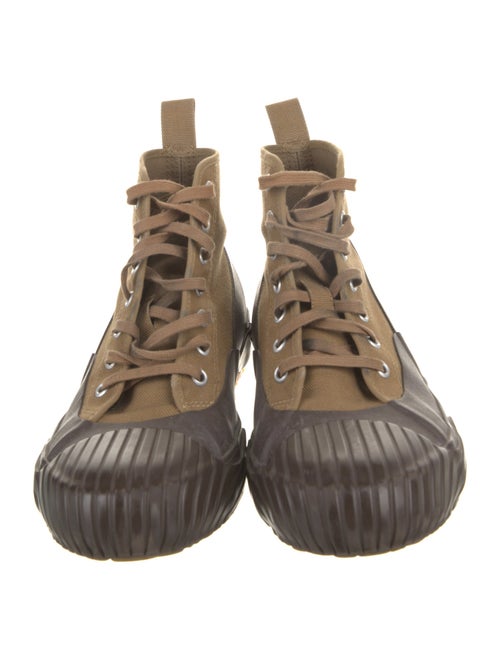 Studio Nicholson Canvas Lace-Up Boots