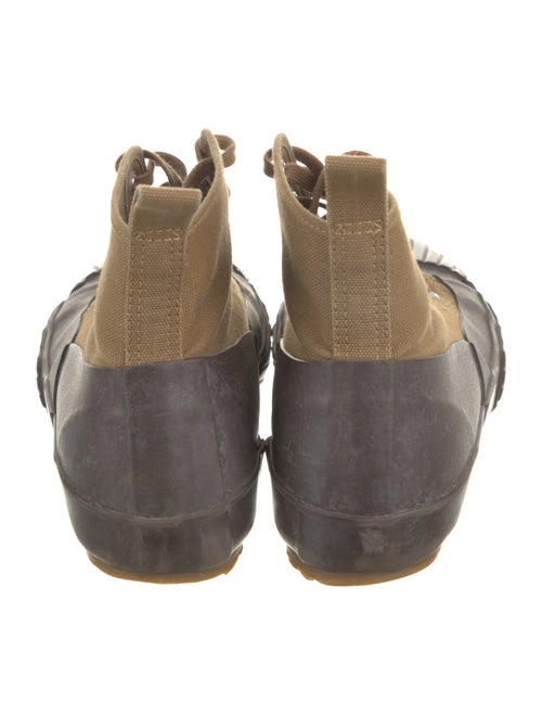 Studio Nicholson Canvas Lace-Up Boots