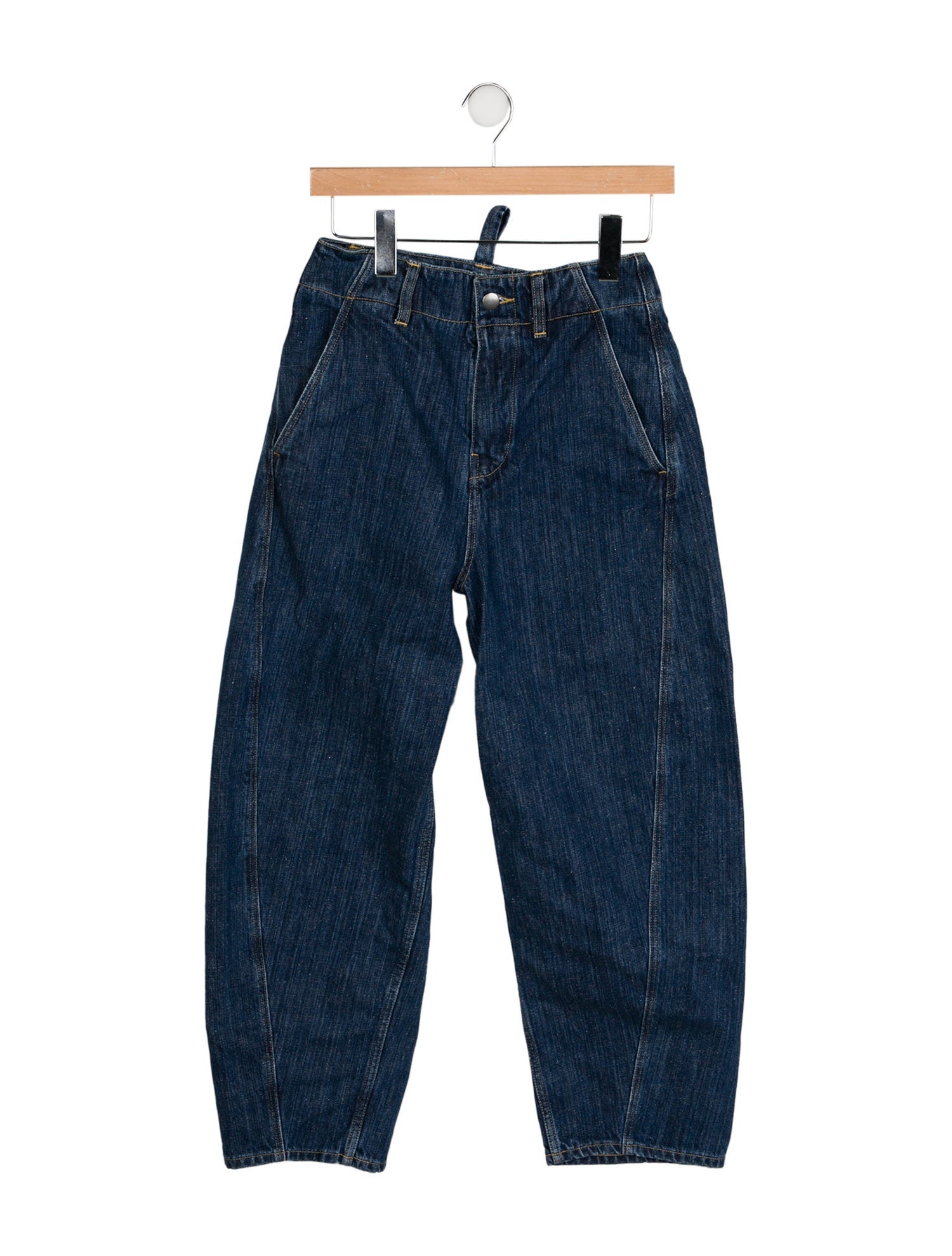 Studio Nicholson High-Rise Wide Leg Jeans