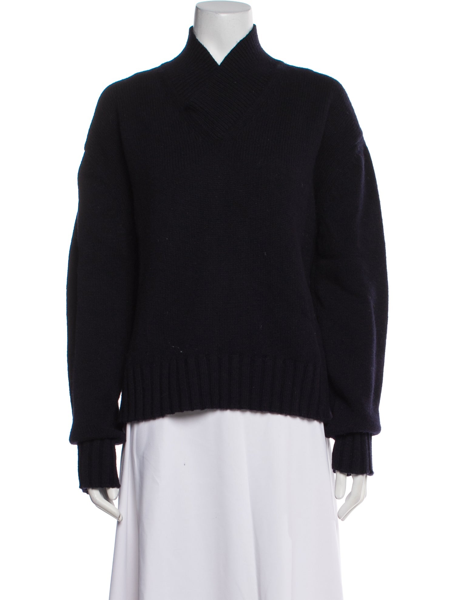 Studio Nicholson Wool Mock Neck Sweater
