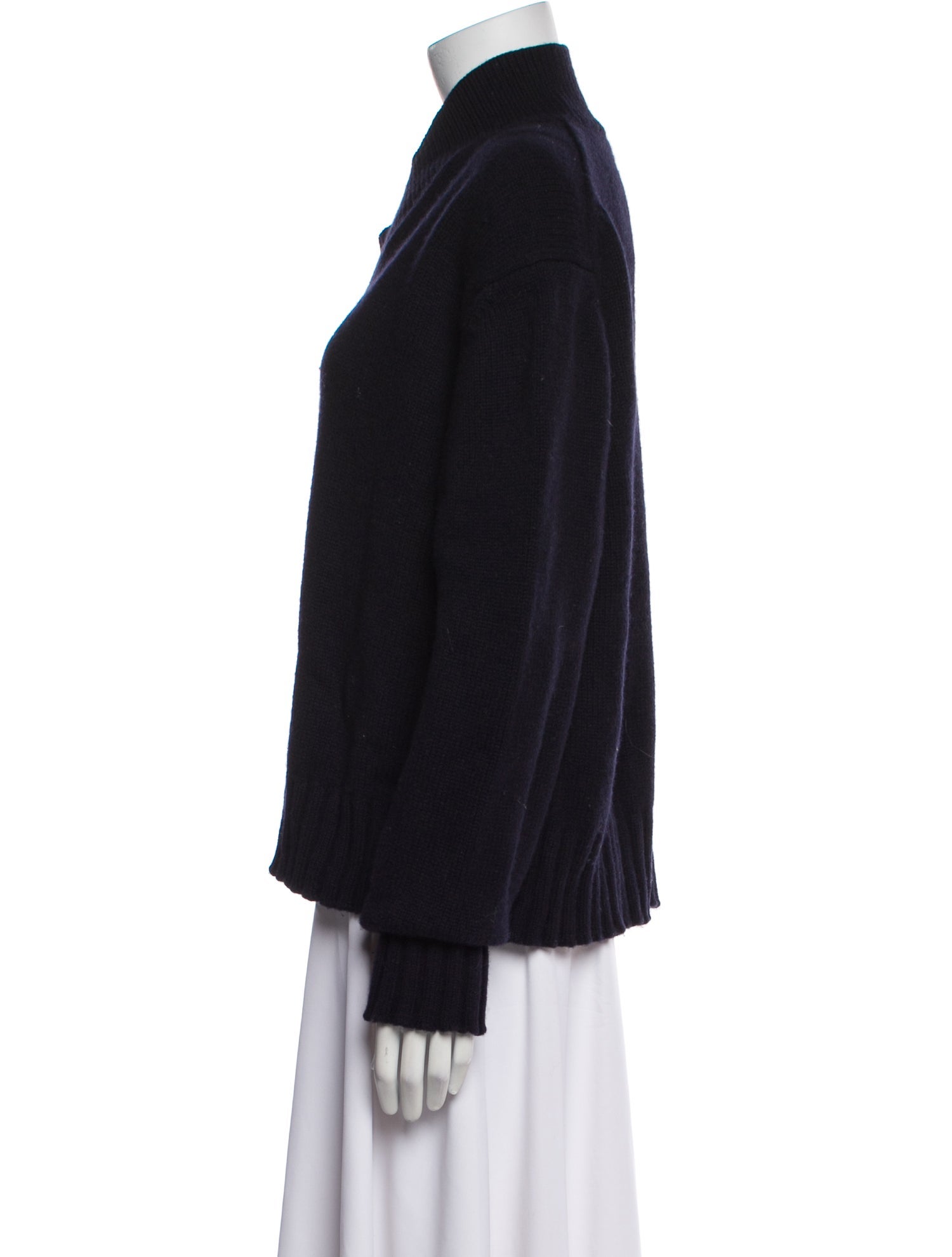 Studio Nicholson Wool Mock Neck Sweater