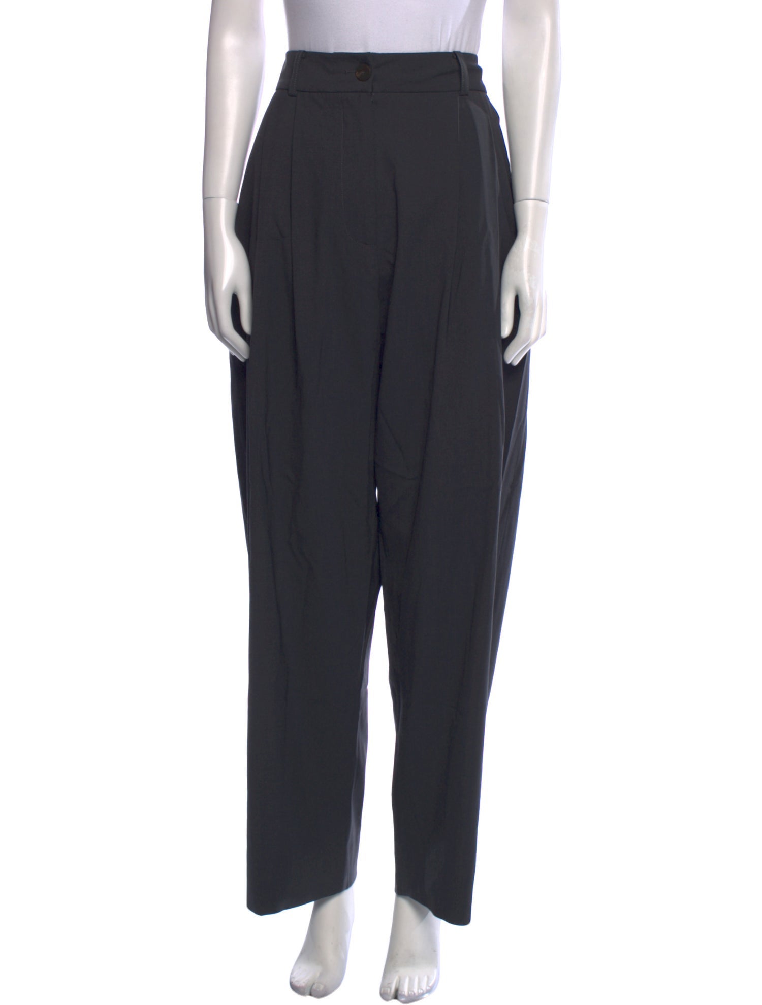 Studio Nicholson Virgin Wool Wide Leg Pants