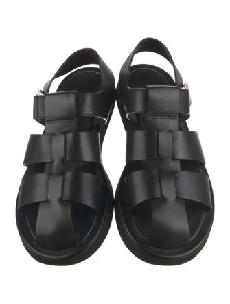 Studio Nicholson Leather Slingback Sandals